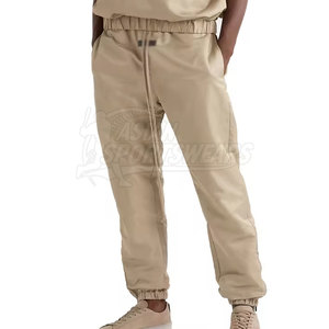 Pantalon coupe-vent décontracté pour homme, léger et durable, avec taille élastique imperméable et plusieurs poches, vêtements de sport - Product Image 5