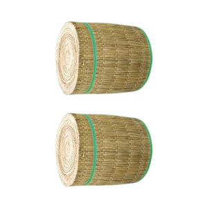 Rouleau de tapis en jonc de 45 cm de large, barrière de protection pour les arbres, tapis en jonc de mer écologique et naturel pour l'aménagement paysager et les pépinières - Product Image 1