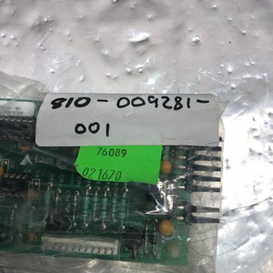 LAM 810-9281-1 <b>Gap</b> Driver BoardGap Driver Board - Trusted Global Legacy Semiconductor Equipment and Parts at - Product Image 6