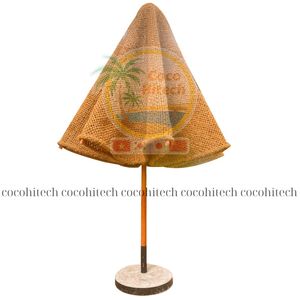 Sombrilla de Coco con Madera FSC de Nuevo Diseño/Estilo para Playa y Jardín de COCO HITECH - Product Image 2