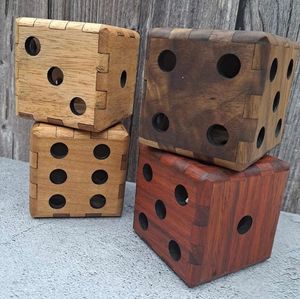 Dados de Madera Personalizados, Dados de Madera en Blanco para Manualidades, Dados de Madera con Números Grabados - Product Image 4