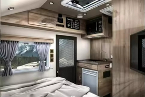 Autocaravana Personalizable, Casa Rodante, Remolque con Cocina, Baño y Espacio para Dormir, Diseño Moderno, Construcción en Contenedor para Viajes - Product Image 5