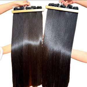 Extensiones de Cabello Humano, Cabello Virgen Vietnamita Negro Natural, Precio de Mayoreo para Vendedores, Producto de Belleza para Mujeres - Product Image 1
