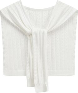 Fournisseur en gros d'usine de châles tricotés portables pour femmes, écharpes à boutons, ponchos et capes - Product Image 3