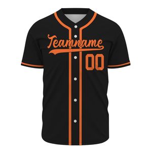 Uniforme de Béisbol al Por Mayor de Fábrica, Diseño Personalizado, Camiseta de Béisbol para Hombre, Jersey de Béisbol Personalizado con Botones al Frente - Product Image 2