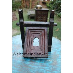 Marco de fotos de madera hecho a mano de tienda de artesanías indias - Product Image 4