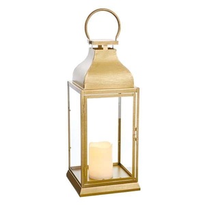 Wholesale Bulk Selling Handmade Portable Metal Candle <b>Lantern</b> With Matt <b>Black</b> Finish Candle <b>Lantern</b> for Home & Garden - Product Image 2