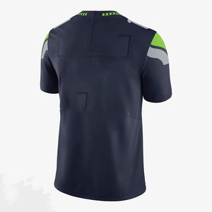 Maillot d'entraînement de football personnalisé pour hommes, 100 % coton, séchage rapide, respirant, écologique, pour équipe sportive, OEM, football américain - Product Image 3