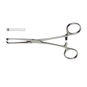Offre Spéciale Pince à tissus Allis allemande 2 10 5 X 6 dents en acier inoxydable, pince chirurgicale homologuée CE et ISO pour la préhension des tissus - Product Image 3