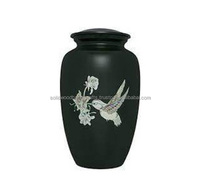 Urnes décoratives en laiton pour adultes Urnes faites à la main pour urnes funéraires masculines et féminines Urnes funéraires de haute qualité