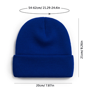 Gorro Elástico de Punto Grueso Unisex, Cálido para Otoño e Invierno, Apto para Viajes al Aire Libre, Transpirable, Impermeable, con Diseño de Personajes - Product Image 5