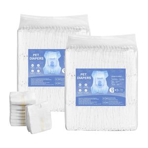 Pañales Desechables Súper Absorbentes para Perras, con Indicador de Humedad a Prueba de Fugas de 360 Grados, Pañal para Perros - Product Image 1