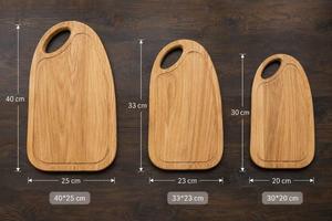 Planche à découper artisanale en acacia durable, planche de préparation pour la cuisine, pour légumes, fruits, viande, passe au lave-vaisselle - Product Image 3