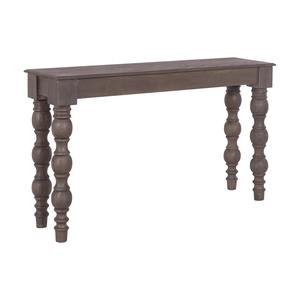 Mesa Consola Moderna de Hierro con Patas de Eje de Bobina, Almacenamiento Convertible y Altura Ajustable para Pasillo y Sala de Estar - Product Image 1