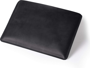 Stylish Business <b>Laptop</b> <b>Sleeve</b> Custom OEM Genuine Leather RED Soft Case High Quality Portable Cover for Men & Women Elegant 2026 - Product Image 6