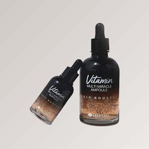 Sérum hydratant pour le visage Cell by Cell Vitamin Multi Miracle Ampoule 200ml, protection anti-pollution, défense urbaine, sérum facial - Product Image 4