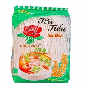 Hong Thai Sa Dec Premium, Fideos de Arroz Secos 100% Vietnamitas, 400g, Vermicelli Estilo Artesanal, Bolsa, 12 Meses de Duración - Product Image 5