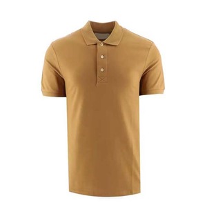 Polo de golf classique tricoté sur mesure pour homme OEM, polo décontracté à manches courtes avec boutons, collection printemps-été - Product Image 5