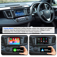 Module décodeur d'interface sans fil Apple CarPlay Android Auto pour Toyota RAV4 2014-2018, mise à niveau de l'écran d'origine