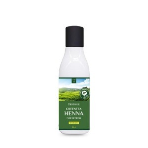 Puro Refresh tè verde Henna Shampoo 200ml tutti gli ingredienti naturali per capelli sani - Product Image 1