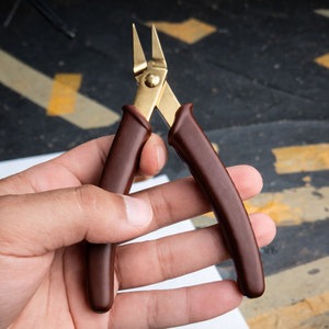 Durable <b>Split</b> <b>Ring</b> Pliers Jewelry Making Tool Stainless Steel Anti Slip Grip for DIY Craft and Jewelry Repair - Product Image 1