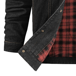 Veste en jean pour homme à prix ajustable, qualité supérieure, respirante, vente chaude, légère, entièrement personnalisable - Product Image 2
