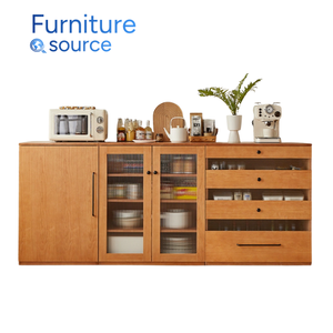 Luxury MDF <b>Sideboard</b> <b>Cabinet</b> - Affordable MDF <b>Sideboard</b> <b>Cabinet</b> <b>Sideboard</b> Living Room Modern OEM Vietnam Skilled Factory - Product Image 1