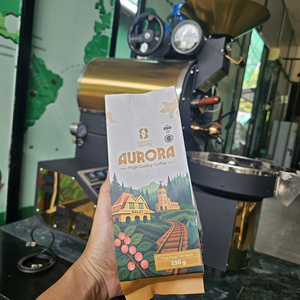 กาแฟอาราบิก้า ออโรร่า คั่วกลาง รสผลไม้ เปรี้ยวอ่อน บรรจุ 1 กก. ขายดี รับผลิตแบรนด์ส่วนตัว เวียดนาม - Product Image 1