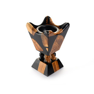 Quemador de Incienso Artesanal de Madera de Sequoia Natural con Resina Epoxi, Ecológico, Aromático, para Bakhoor, con Aroma a Incienso Japonés, para Todas las Estaciones - Product Image 4
