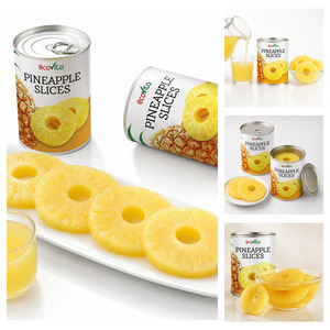 Top Selling International Standard Tasty Cheap Price Canned Pineapple in Pineapple Juice Packed in Various Size Can - Product Image 1