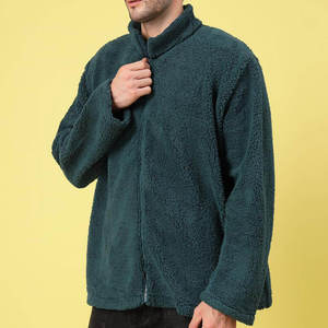 Veste en polaire sherpa pour tous les jours avec surface en polaire douce, structure légère, chaleur confortable et douceur, veste en polaire sherpa confortable - Product Image 5