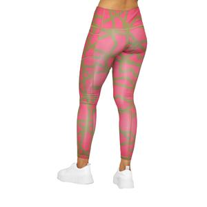 Women All Over Print <b>Tight</b> Leggings High Stretch Fabric Fitness Gym Yoga Workout Pants OEM ODM Supplier - Product Image 5