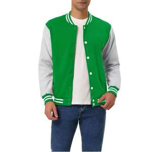 Chaqueta Varsity Personalizada con Letras de Equipo Deportivo, Chaqueta para Hombre con Materiales de Alta Calidad y Bordado - Product Image 5