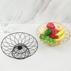 Modern Metal Fruit <b>Basket</b> Wire Footed Bowl Decorative Kitchen Countertop Storage and Serving <b>Basket</b> - Product Image 6