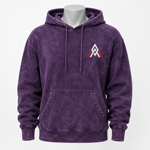 Sudadera con capucha para hombre con lavado ácido, diseñada con una apariencia de prenda lavada única y una construcción cómoda para un estilo de vida urbano. - Product Image 1
