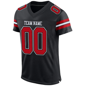 เสื้อฟุตบอลอเมริกันขายดีที่สุด ผลิตจากโพลีเอสเตอร์ 100% คุณภาพสูง ผลิตตามสั่งสำหรับแฟนๆ เนื้อผ้าระบายอากาศได้ดี พิมพ์โลโก้ - Product Image 6