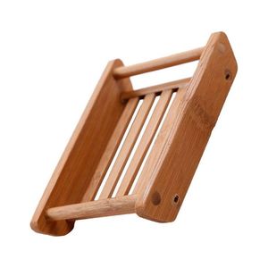 Vintage European Style 100% Natural Wood <b>Soap</b> <b>Dish</b> <b>Holder</b> Eco-friendly Durable Design Customizable Size Color for Bathroom Decor - Product Image 1