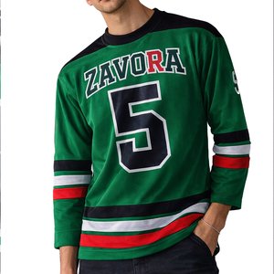 Ice Hockey Style Mesh Jersey Long Sleeve Team Uniform Oversized Fit Custom Name Number <b>Top</b> Sportswear American Football jersey - Product Image 5