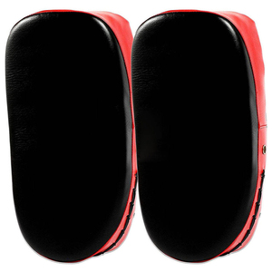 Custom Logo High Quality for Kick Boxing and Muay Thai Training Authentic PU Kick Pad with Curved Design with Company logo - Product Image 1