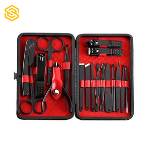 Kit Profesional de Manicura y Pedicura al por Mayor, Juego de Herramientas de Cuidado de Uñas de Acero Inoxidable de la Mejor Calidad, Estuche de Viaje de Bajo Precio, Diseño 2026 - Product Image 1