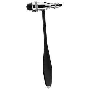 Martillo de Reflejos Neurológicos Tromner con Cepillo Integrado, Mango de HDP Negro para Respuestas Cutáneas y Superficiales - Product Image 5