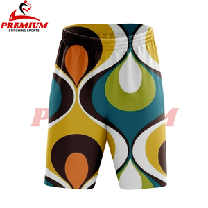 Pantalones Cortos Deportivos de Malla para Hombre, Estilo Casual de Verano, para Playa, Baloncesto, Correr, con Estampado por Sublimación Completa - Product Image 6