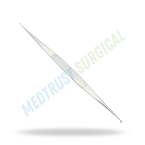 Cureta para huesos Martini de doble punta, 5.5 pulgadas (14 cm), instrumento quirúrgico veterinario para desbridamiento óseo y extracción de tejidos - Product Image 4