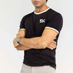 Camiseta para hombre para caminar en el gimnasio y actividades al aire libre, tela suave al tacto con diseño de cuello redondo para comodidad diaria y uso informal - Product Image 3