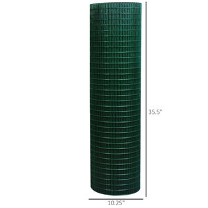 Rete Metallica Rivestita in PVC per Recinzione di Giardini e Allevamenti, Zincata per Polli e Conigli - Product Image 3