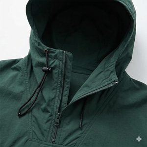 Nuevo Conjunto de Chaqueta y Pantalones Cortos Personalizados para Hombre, Conjunto Deportivo de Dos Piezas, Cortavientos para Exteriores, Chándal de Nailon con Logotipo Personalizado - Product Image 6