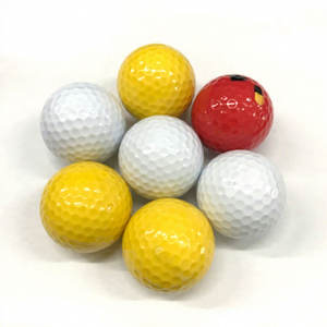 Pelotas de Golf de Goma No Tóxicas Especializadas para Entrenamiento Humano, Artículos Deportivos Versátiles - Product Image 3