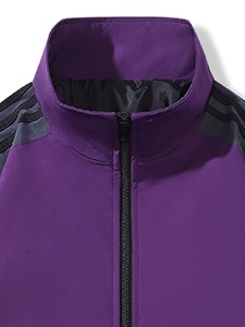 Conjunto deportivo de 2 piezas. Confeccionado con poliéster y spandex transpirables de primera calidad, con chaqueta con cremallera completa y pantalones con bolsillo con cremallera. - Product Image 2