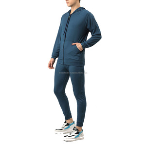 ชุดวอร์มผ้าคอตตอนขนาดใหญ่สำหรับผู้ชาย, ชุดเสื้อผ้าแนวสตรีทมีฮู้ดและกางเกงวอร์มไซส์ใหญ่พิเศษใส่สบายและมีสไตล์ - Product Image 1