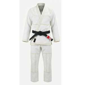 Kimono de Jiu Jitsu Brasileño OEM, Fabricante de Gi de BJJ Personalizado, Tejido Ribstop Ligero, Logotipo Frontal, 100% Algodón, Suministro de Fábrica de Gi de BJJ - Product Image 2